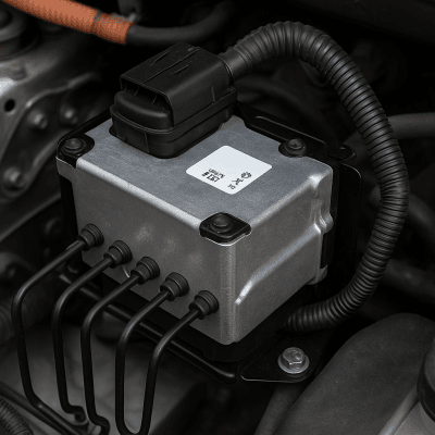 Rebuilt ABS actuator installed on 2007 Prius