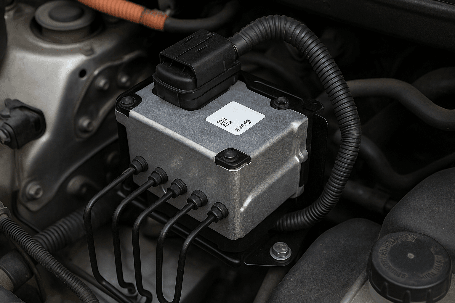 Rebuilt ABS actuator installed on 2007 Prius
