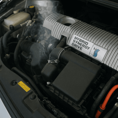 2014 Prius blown head gasket – white smoke and coolant loss symptoms